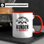 Tattoo-Meister Tasse - Kunden-Verwöhner, Coole Tätowierer Ge – Rot [farbe:rot]