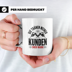 Tattoo-Meister Tasse - Kunden-Verwöhner, Coole Tätowierer Ge – Weiß [farbe:weiß]