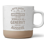 Lustige Tasse Büro, Geschenk für Morgenmuffel, Tasse mit Spruch Generv – Bild 1