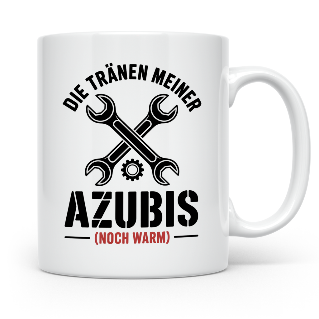 Azubi Tasse KFZ - Die Tränen meiner Azubis - KFZ Mechatronik – Weiß [farbe:weiß]