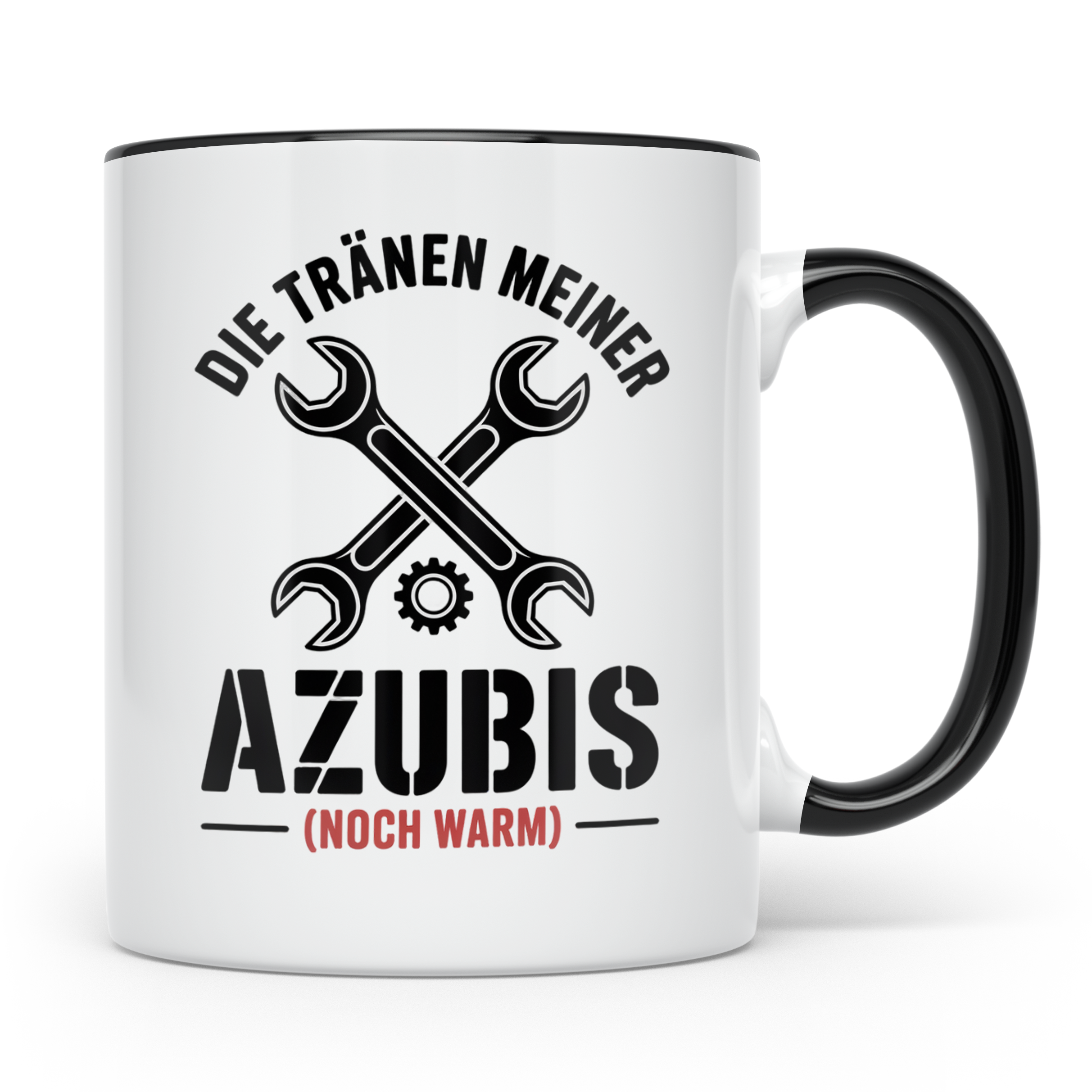 Azubi Tasse KFZ - Die Tränen meiner Azubis - KFZ Mechatronik – Schwarz [farbe:schwarz]