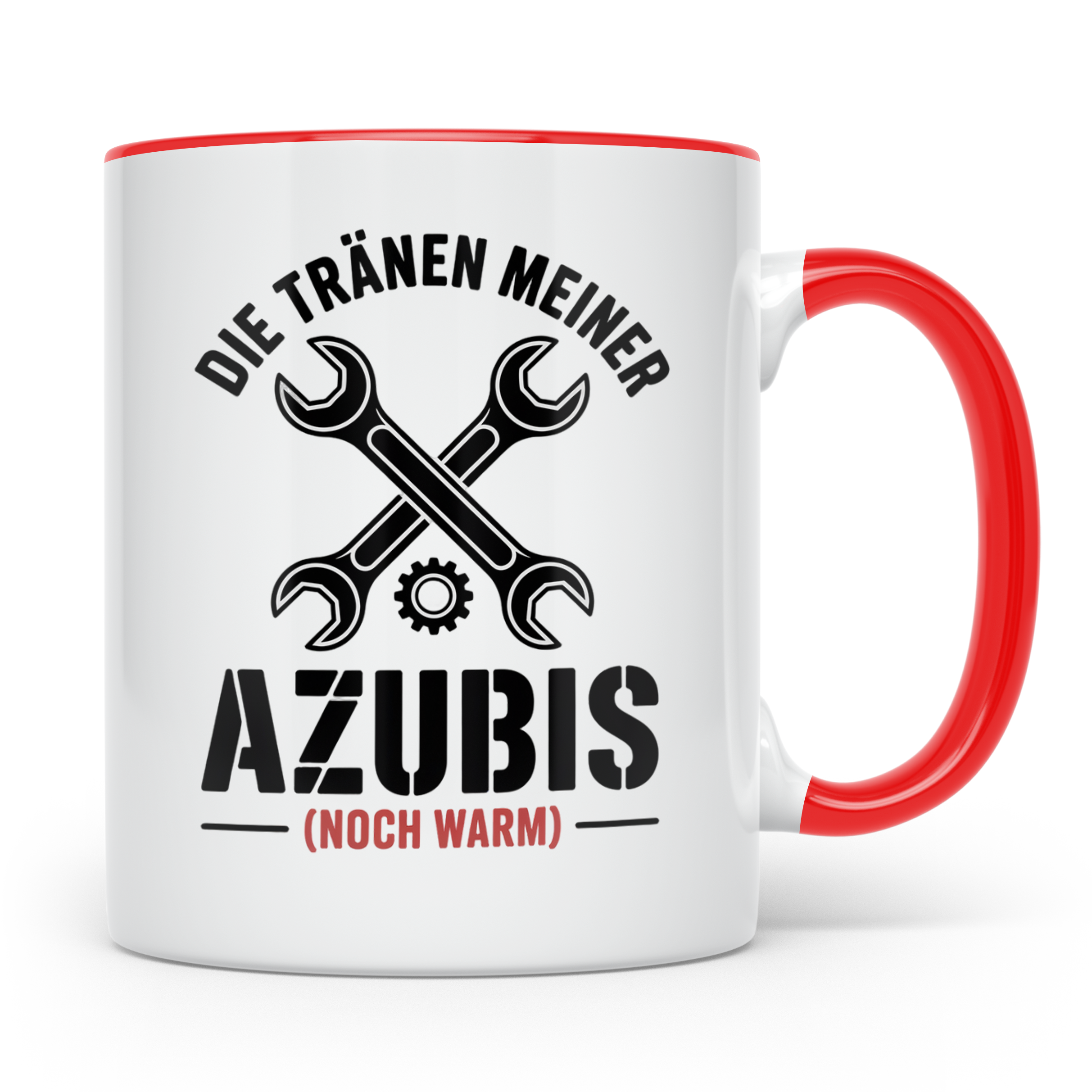 Azubi Tasse KFZ - Die Tränen meiner Azubis - KFZ Mechatronik – Rot [farbe:rot]