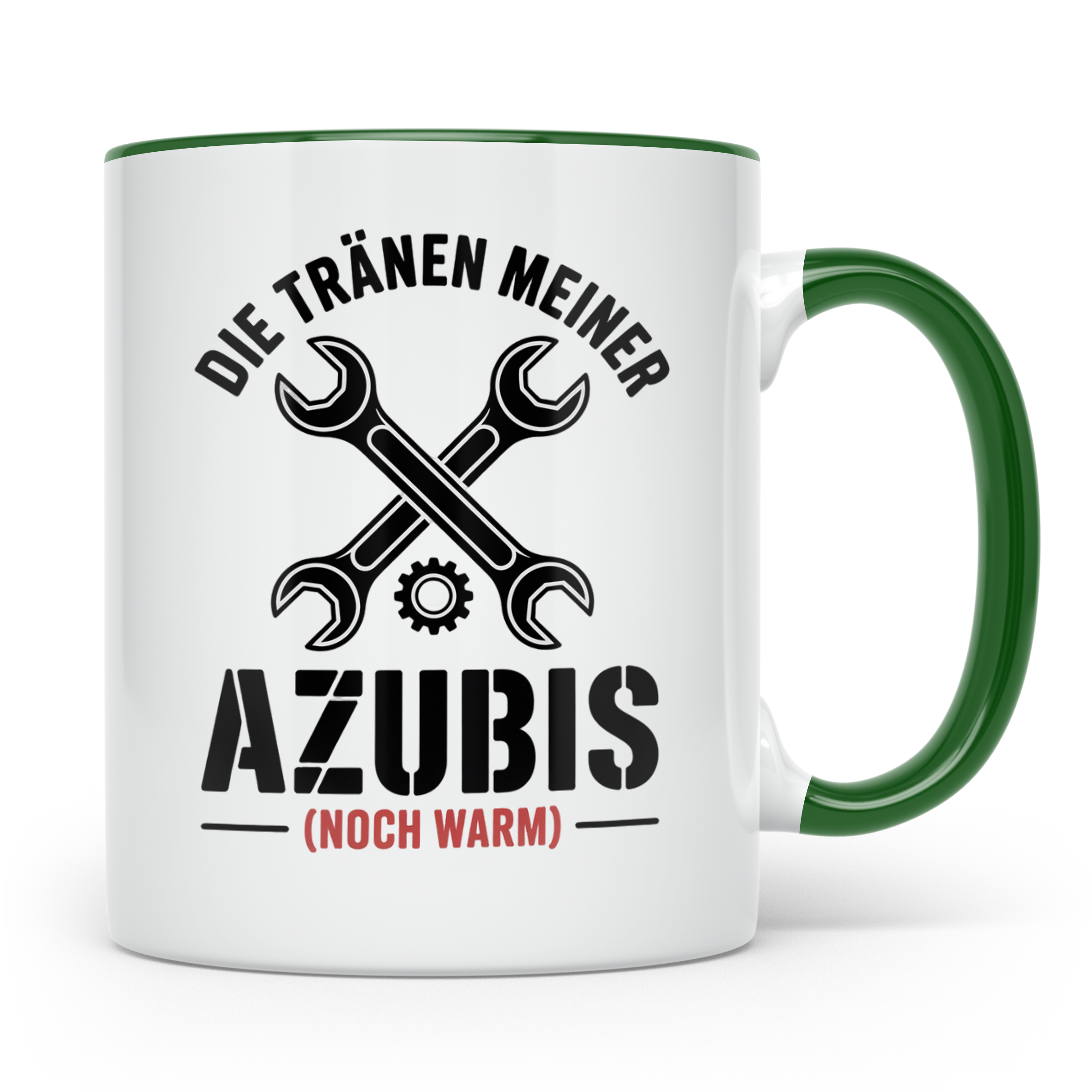 Azubi Tasse KFZ - Die Tränen meiner Azubis - KFZ Mechatronik – Grün [farbe:grün]