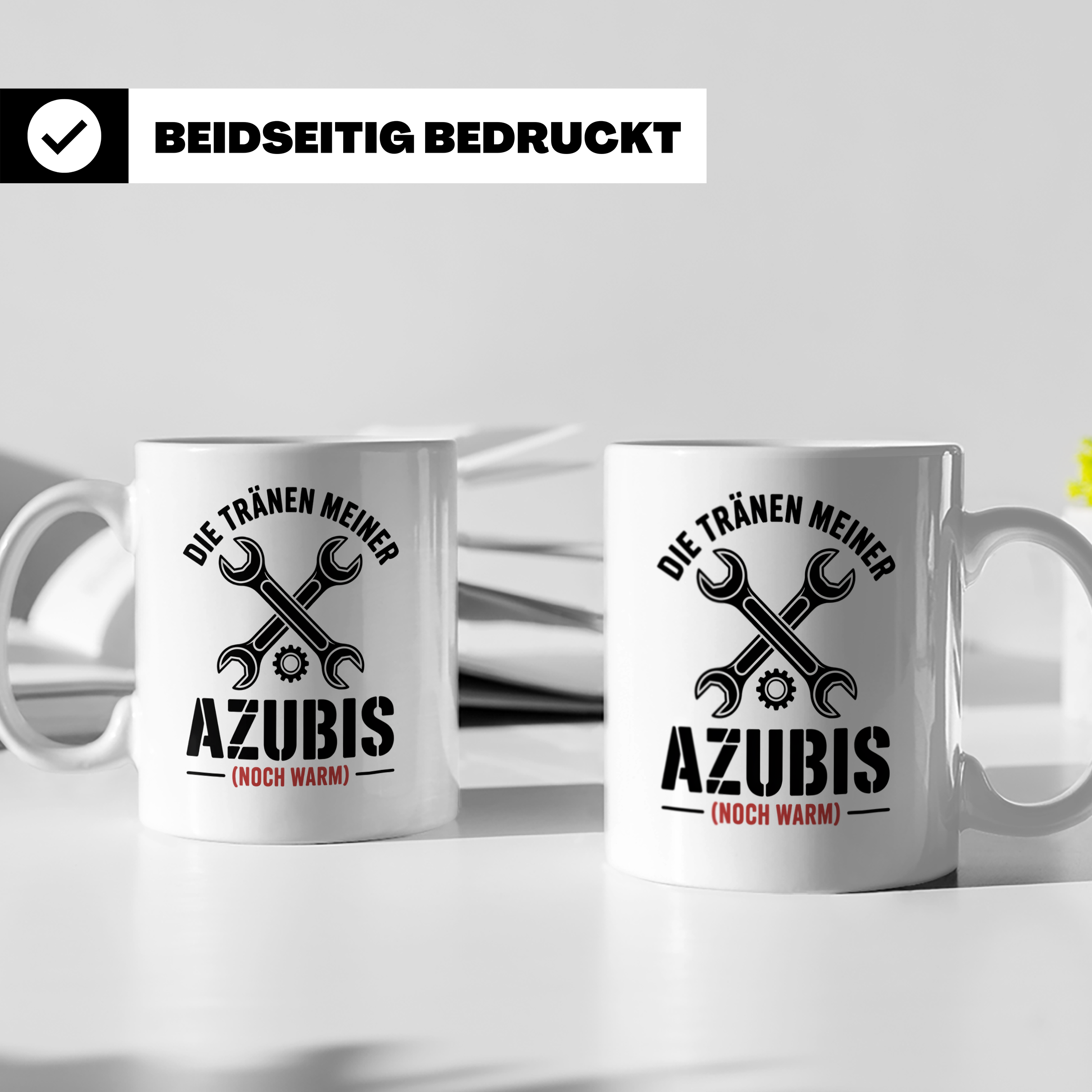 Azubi Tasse KFZ - Die Tränen meiner Azubis - KFZ Mechatronik – Weiß [farbe:weiß]