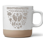 Tasse für Ergotherapeutin, Geschenk Ergotherapie, Becher mit Spruch lo – Bild 1