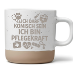 Tasse Pflegekraft lustiger Spruch, Geschenk für Krankenschwester Pfleg – Bild 1
