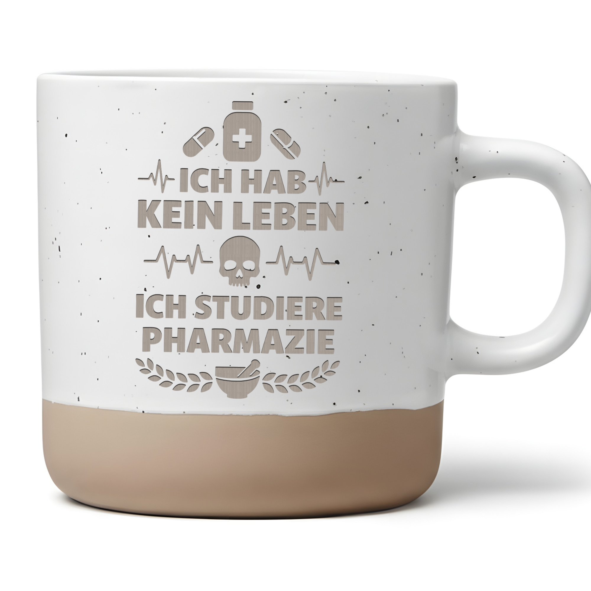 Tasse Pharmazie Studium, Lustiger Becher für Pharmaziestudenten, Gesch – Bild 1