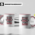Teufel Herrin Tasse - Willkommen zurück in der Hölle! Sublim – Rosa [farbe:rosa]