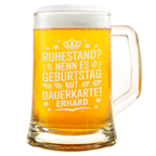 Humorvolles Abschiedsgeschenk Kollege Oder Kollegin Ruhestand - Personalisierbares Ruhestands Bürogeschenk Bierkrug