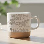Tasse Polizistin lustiger Spruch, Geschenk für Polizistin, Becher für  – Bild 6