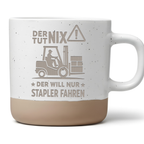 Tasse für Staplerfahrer, Lustiger Lager Spruch Becher, Geschenk für Ga – Bild 1