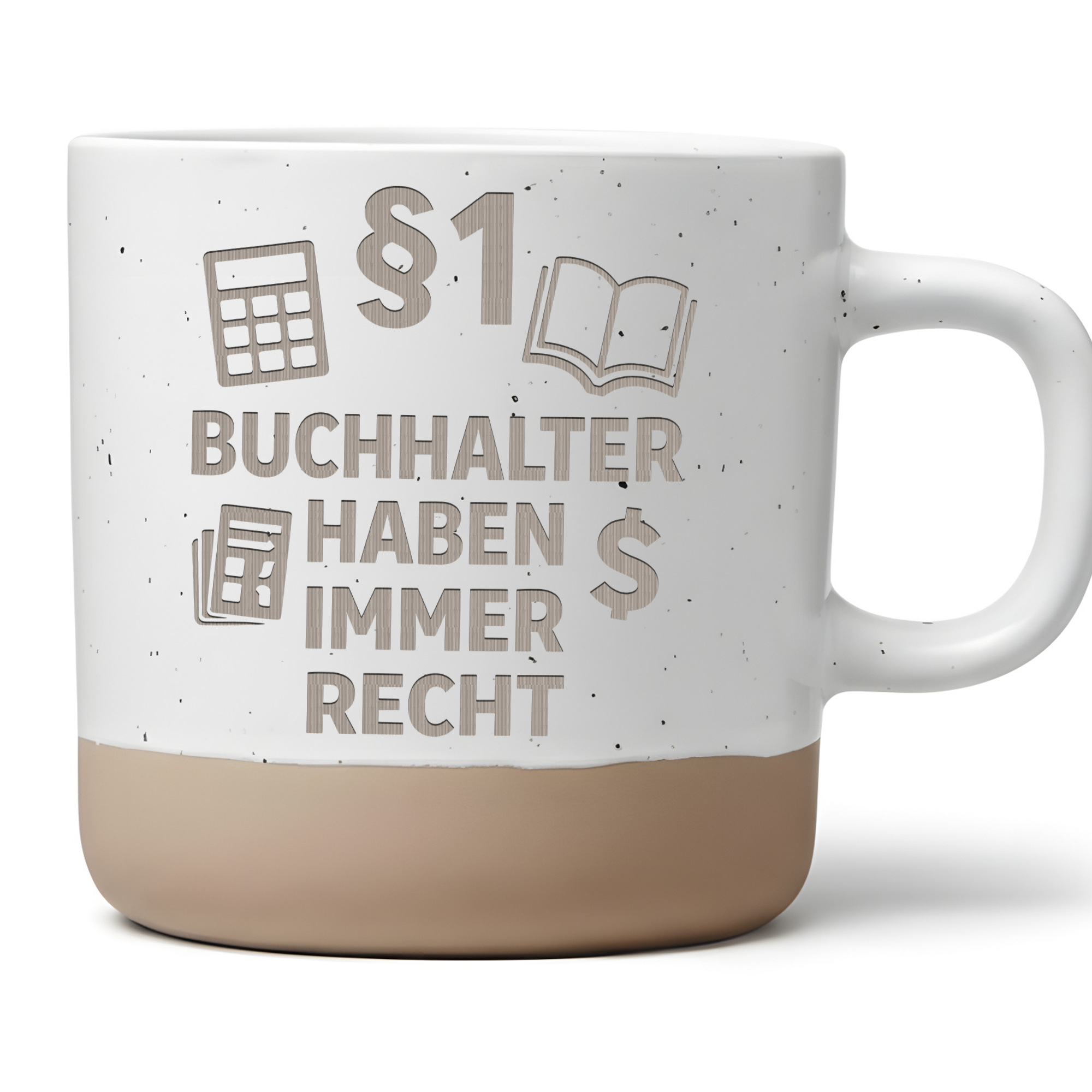Tasse für Buchhalter, Lustiger Becher Buchhaltung, Geschenk für Steuer – Bild 1