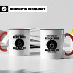 Sublimationstasse Schwarz - Blanko Tasse für Sublimation - B – Rot [farbe:rot]