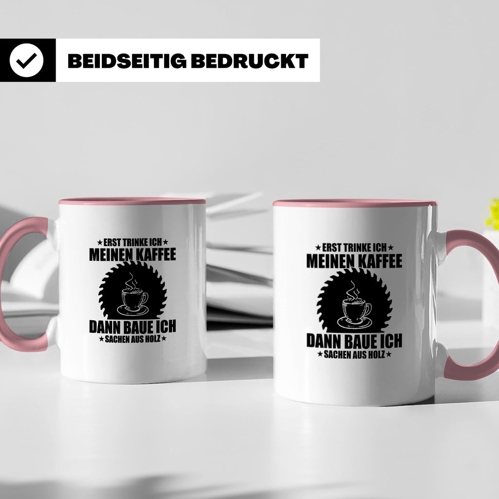 Sublimationstasse Schwarz - Blanko Tasse für Sublimation - B – Rosa [farbe:rosa]