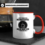 Sublimationstasse Schwarz - Blanko Tasse für Sublimation - B – Rot [farbe:rot]