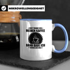 Sublimationstasse Schwarz - Blanko Tasse für Sublimation - B – Blau [farbe:blau]