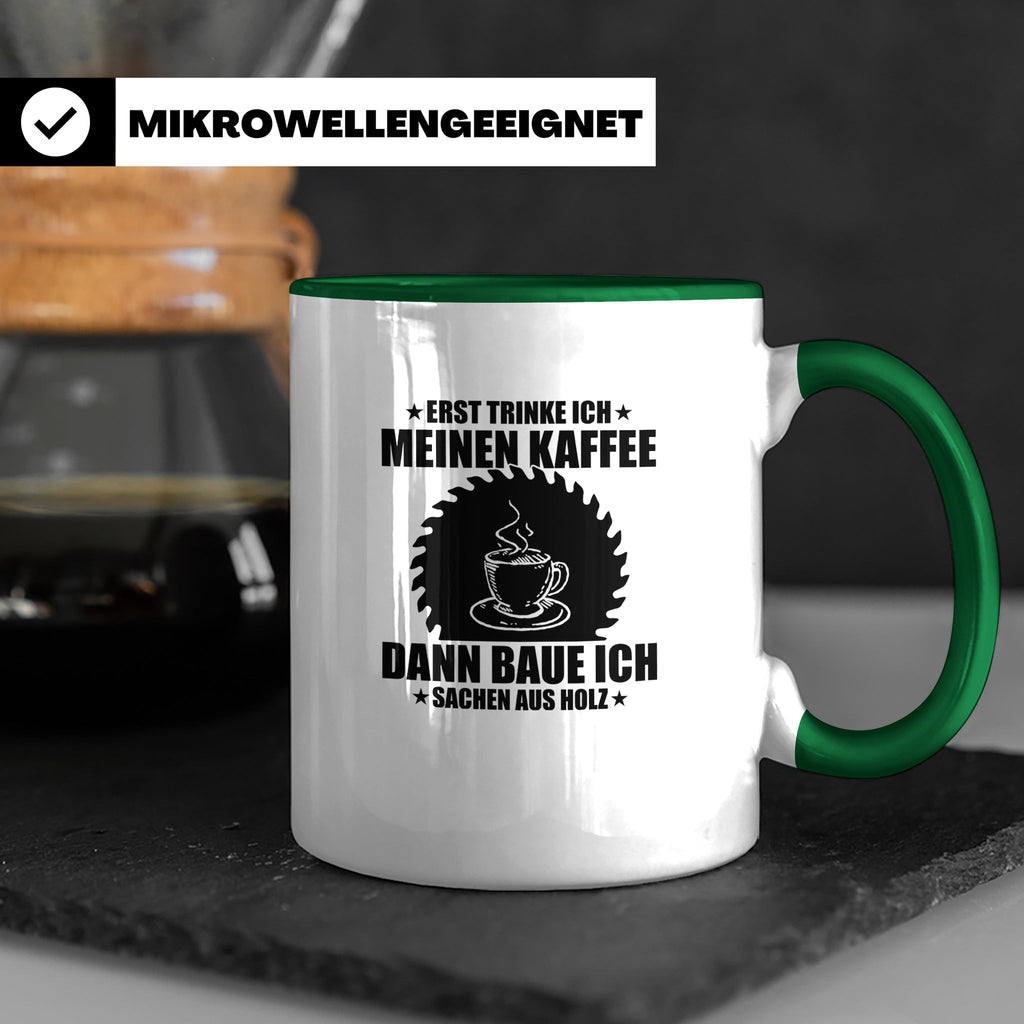 Sublimationstasse Schwarz - Blanko Tasse für Sublimation - B – Grün [farbe:grün]