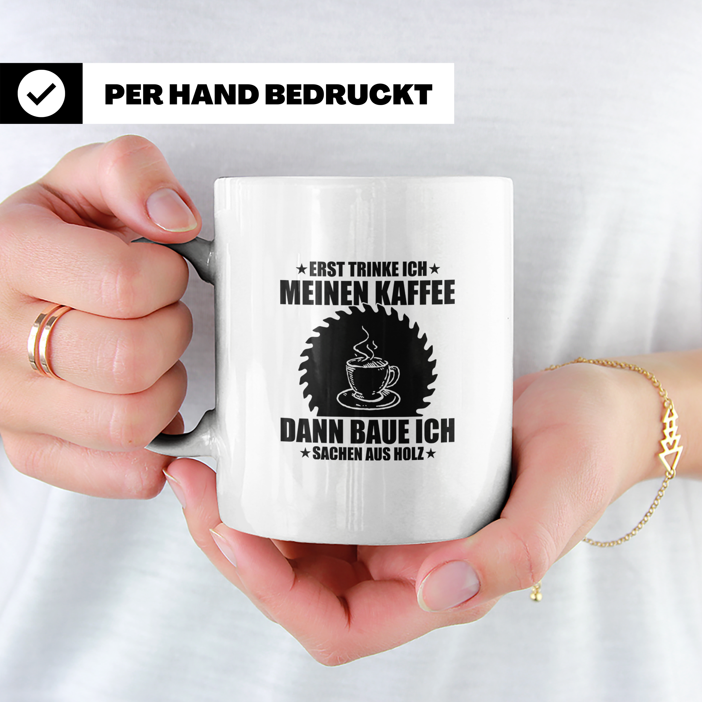 Sublimationstasse Schwarz - Blanko Tasse für Sublimation - B – Weiß [farbe:weiß]