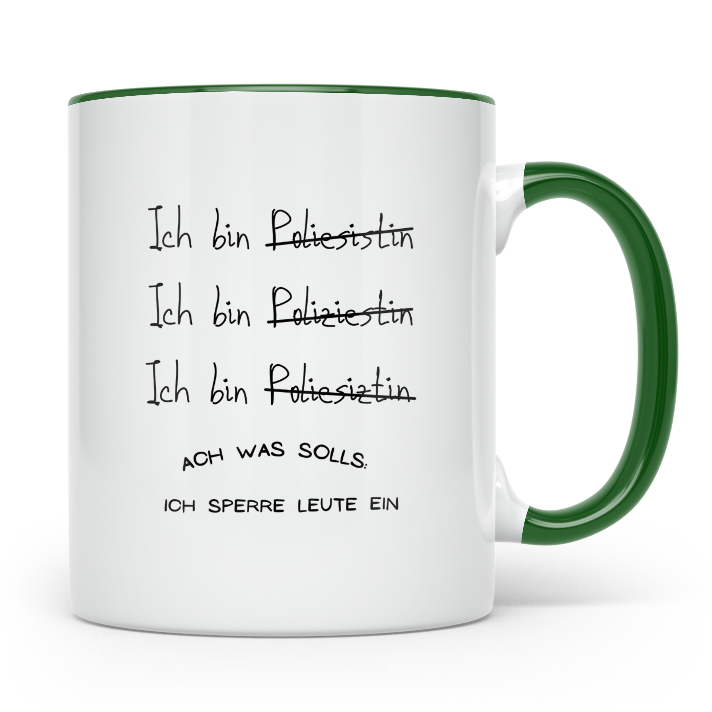 American Football Tasse - Spruch Touchdown - Football Liebe  – Grün [farbe:grün]