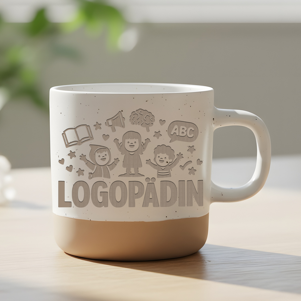 Tasse für Logopädin, Geschenk für Sprachtherapeutin, Becher für Logopä – Bild 6