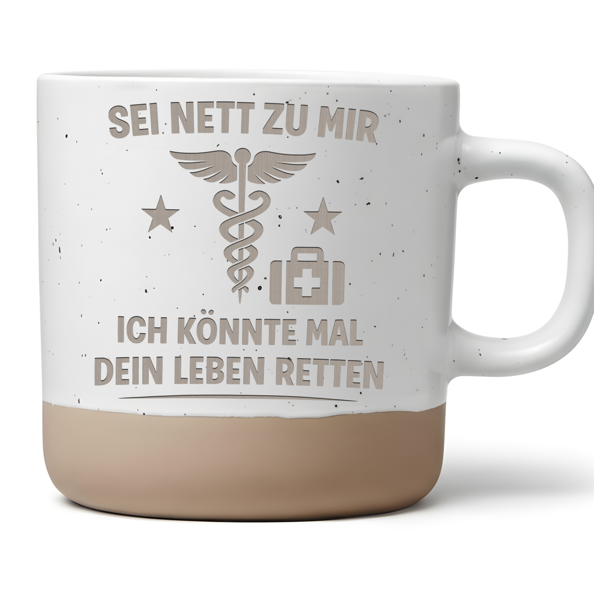 Tasse für Rettungskräfte, Geschenk für Sanitäter, Becher mit Spruch Me – Bild 1