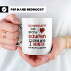 Schwestern saufen Katheter Tasse - Intensivstation Geschenki – Weiß [farbe:weiß]