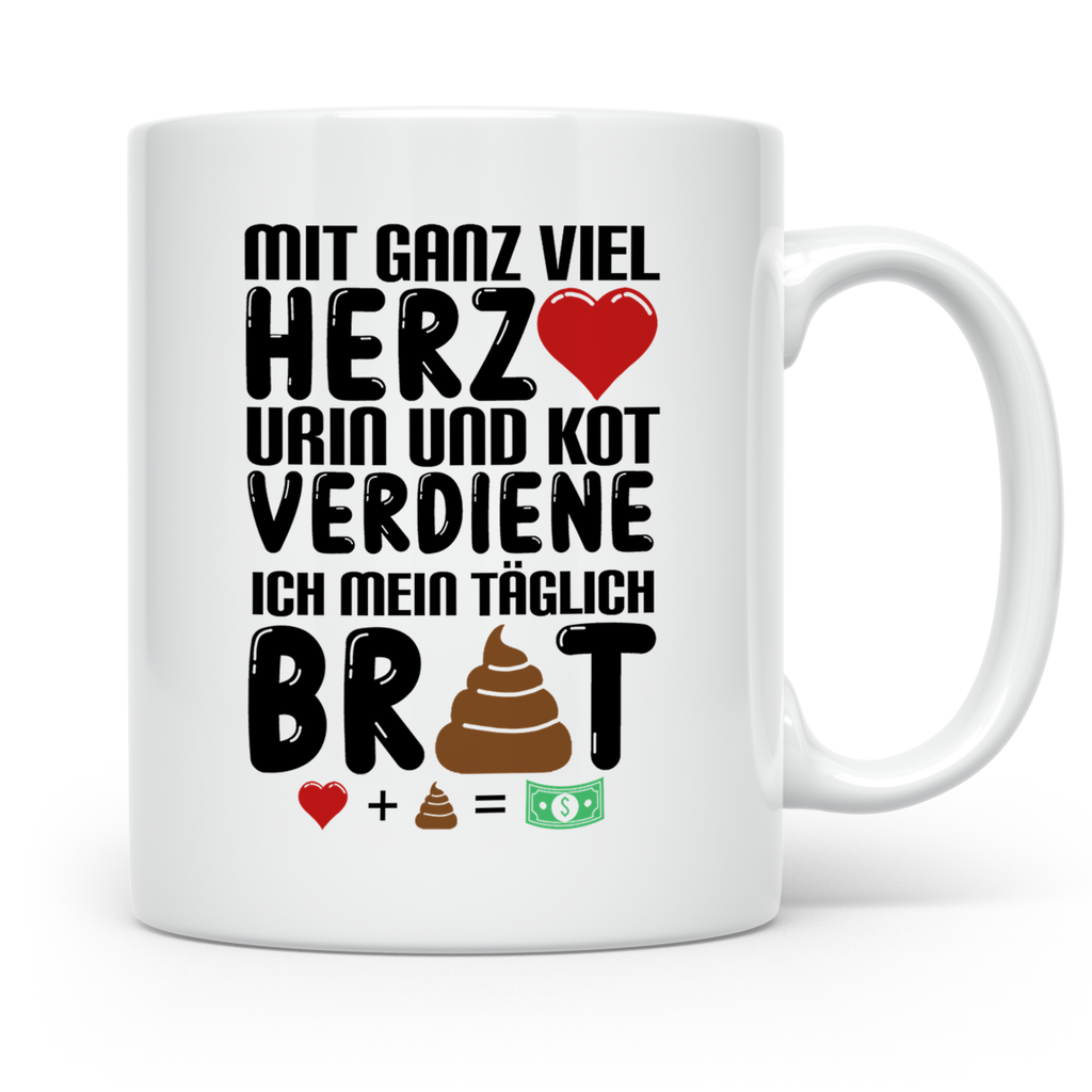 Bürohumor Tasse Sarkastischer Spruch, Lustiges Geschenk für  – Weiß [farbe:weiß]
