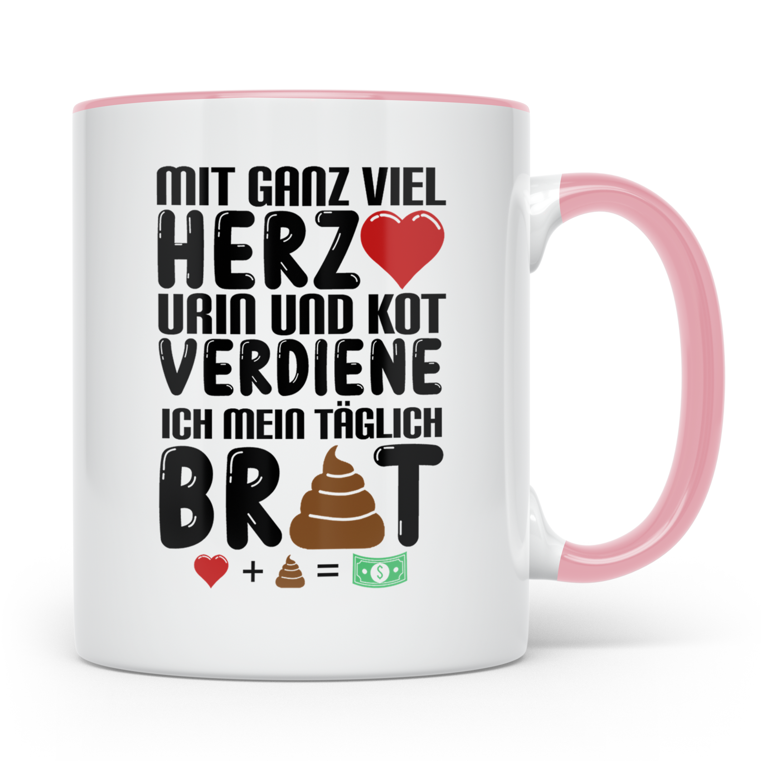 Bürohumor Tasse Sarkastischer Spruch, Lustiges Geschenk für  – Rosa [farbe:rosa]