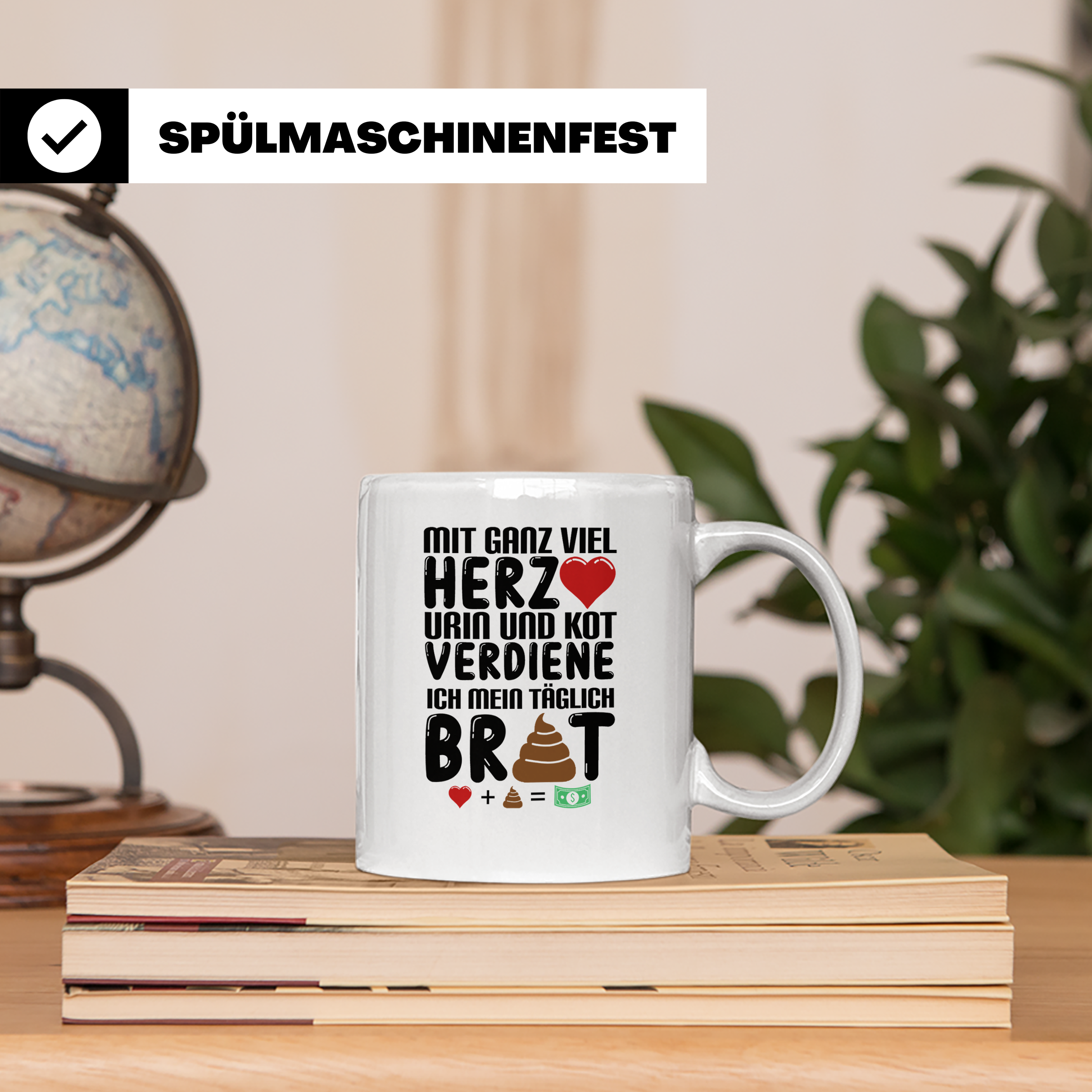 Bürohumor Tasse Sarkastischer Spruch, Lustiges Geschenk für  – Weiß [farbe:weiß]