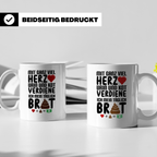 Bürohumor Tasse Sarkastischer Spruch, Lustiges Geschenk für  – Weiß [farbe:weiß]
