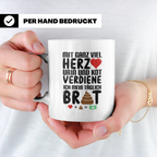 Bürohumor Tasse Sarkastischer Spruch, Lustiges Geschenk für  – Weiß [farbe:weiß]