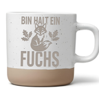 Tasse Bin halt ein Fuchs, Kaffeetasse Fuchs Motiv Geschenk, Keramikbec – Bild 1