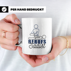 Berufssadist Tasse, Lustiges Physiotherapeut Geschenk, Masse – Weiß [farbe:weiß]