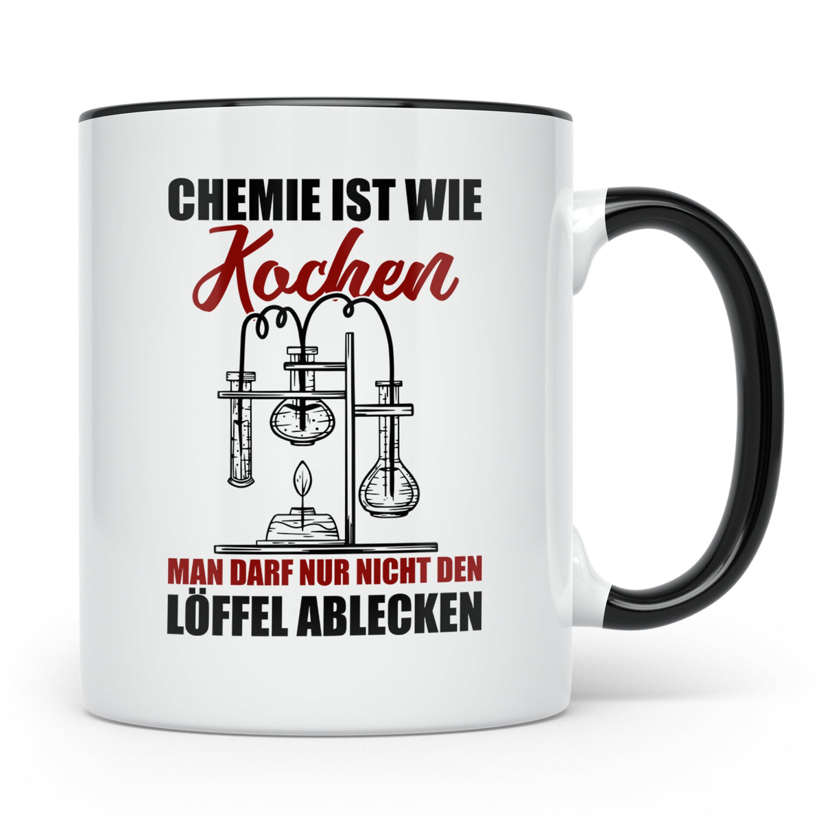 Chemie Tasse Lustig, Chemiker Geschenk, Kaffeetasse Labor Sp – Schwarz [farbe:schwarz]