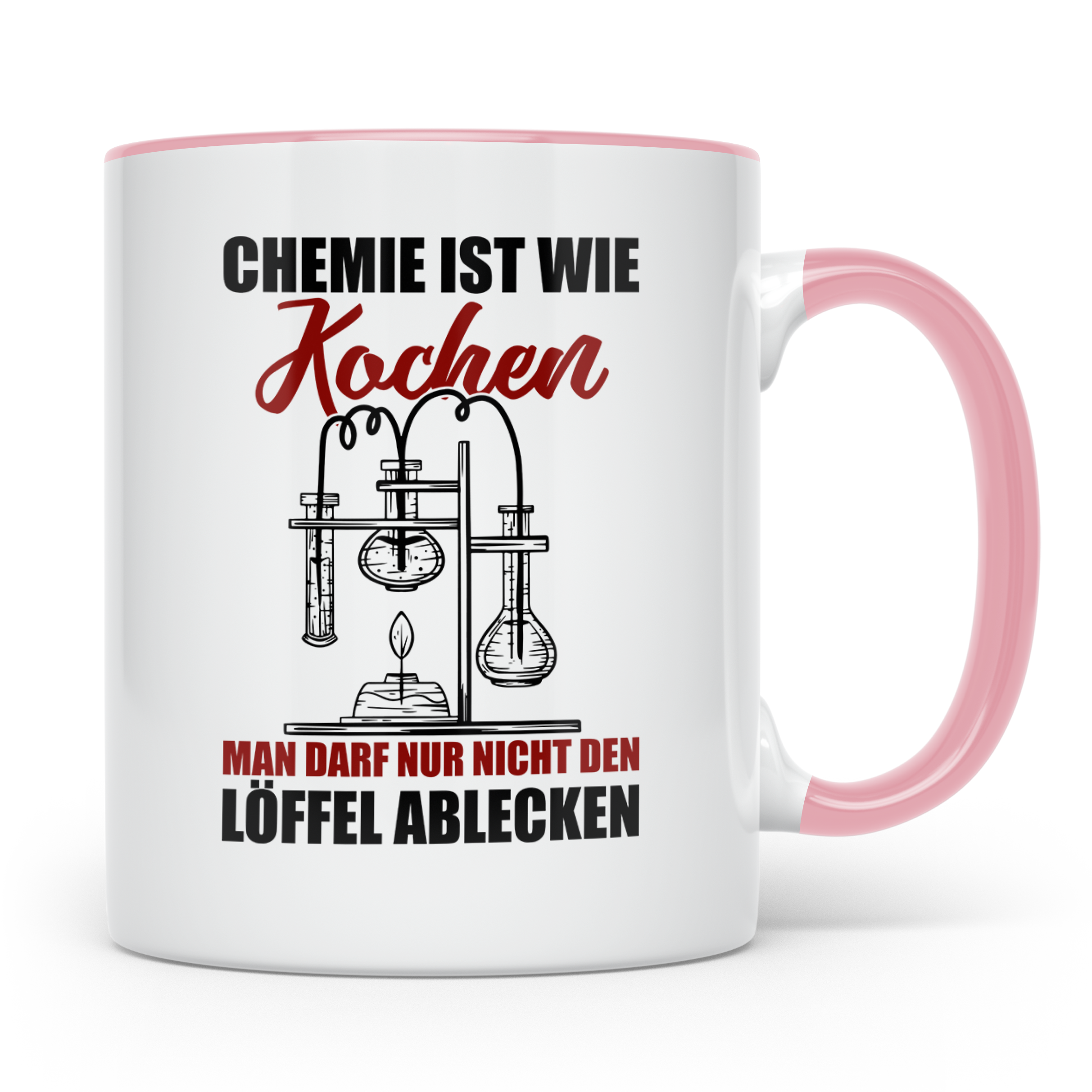 Chemie Tasse Lustig, Chemiker Geschenk, Kaffeetasse Labor Sp – Rosa [farbe:rosa]