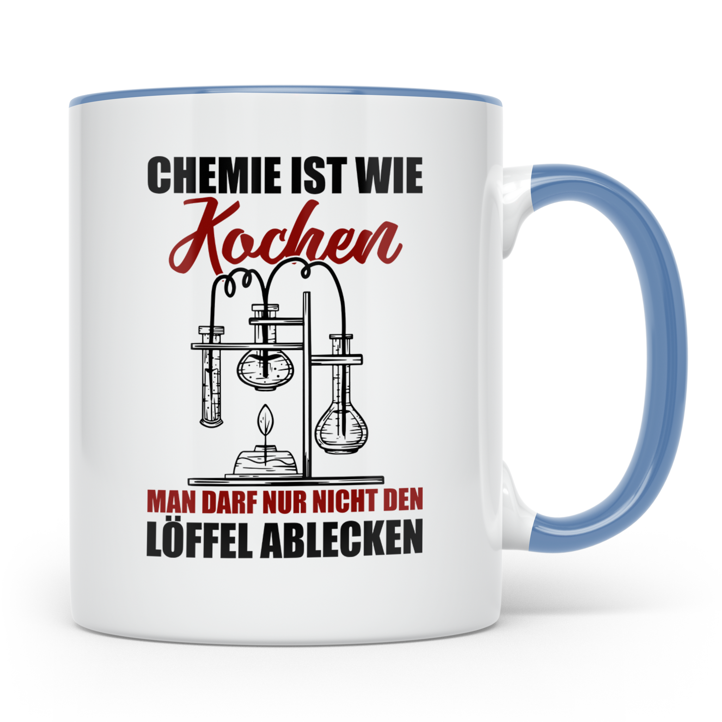 Chemie Tasse Lustig, Chemiker Geschenk, Kaffeetasse Labor Sp – Blau [farbe:blau]