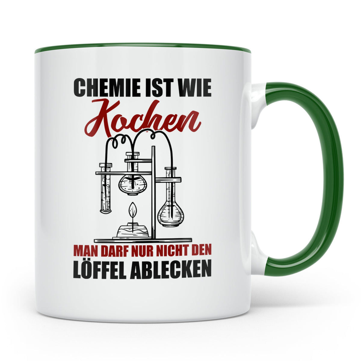 Chemie Tasse Lustig, Chemiker Geschenk, Kaffeetasse Labor Sp – Grün [farbe:grün]