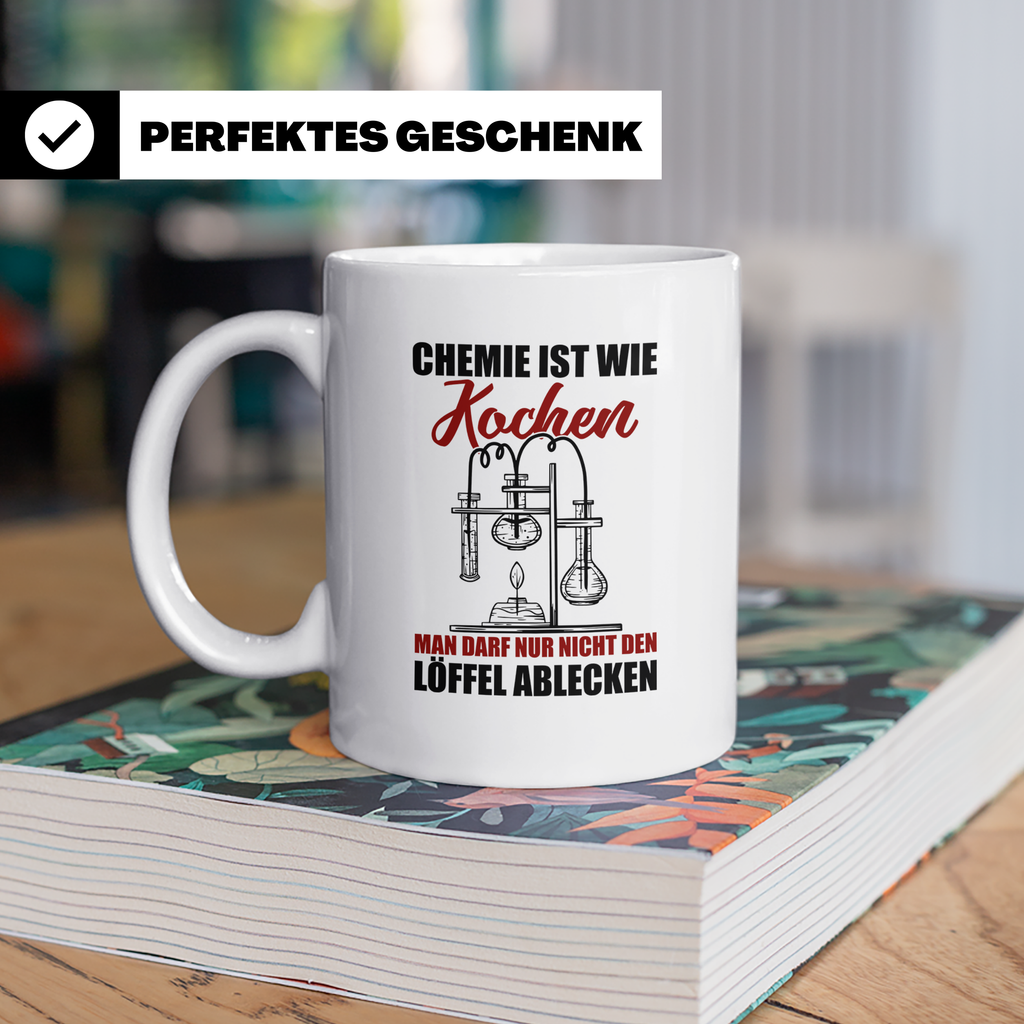 Chemie Tasse Lustig, Chemiker Geschenk, Kaffeetasse Labor Sp – Weiß [farbe:weiß]
