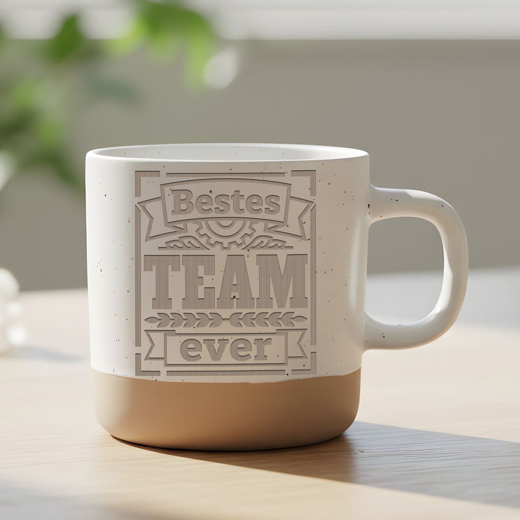 Tasse Bestes Team Ever, Kaffeetasse Kollegen Geschenk, Becher Teamarbe – Bild 6