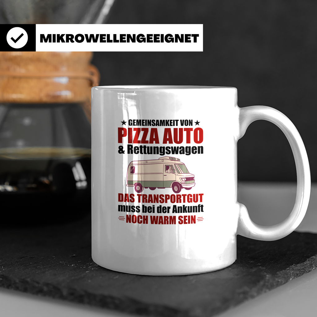 Rettungsdienst Tasse Lustig, Notfallsanitäter Geschenk, Rett – Weiß [farbe:weiß]
