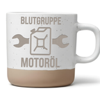 Tasse Blutgruppe Motoröl, Kaffeetasse KFZ Mechaniker Geschenk, Keramik – Bild 1