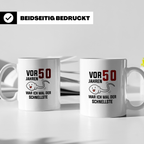 50. Geburtstag Tasse für Männer, Lustiges Motiv, Witziges Ge – Weiß [farbe:weiß]