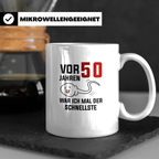 50. Geburtstag Tasse für Männer, Lustiges Motiv, Witziges Ge – Weiß [farbe:weiß]