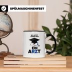 Arzt Abschluss 2024 Tasse - Medizinstudent Geschenkidee - Doktor Medizin Studium bestanden - Promotion Arztprüfung