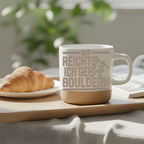 Tasse Mir reichts ich geh bouldern, Kaffeetasse Klettern Geschenk, Bou – Bild 4