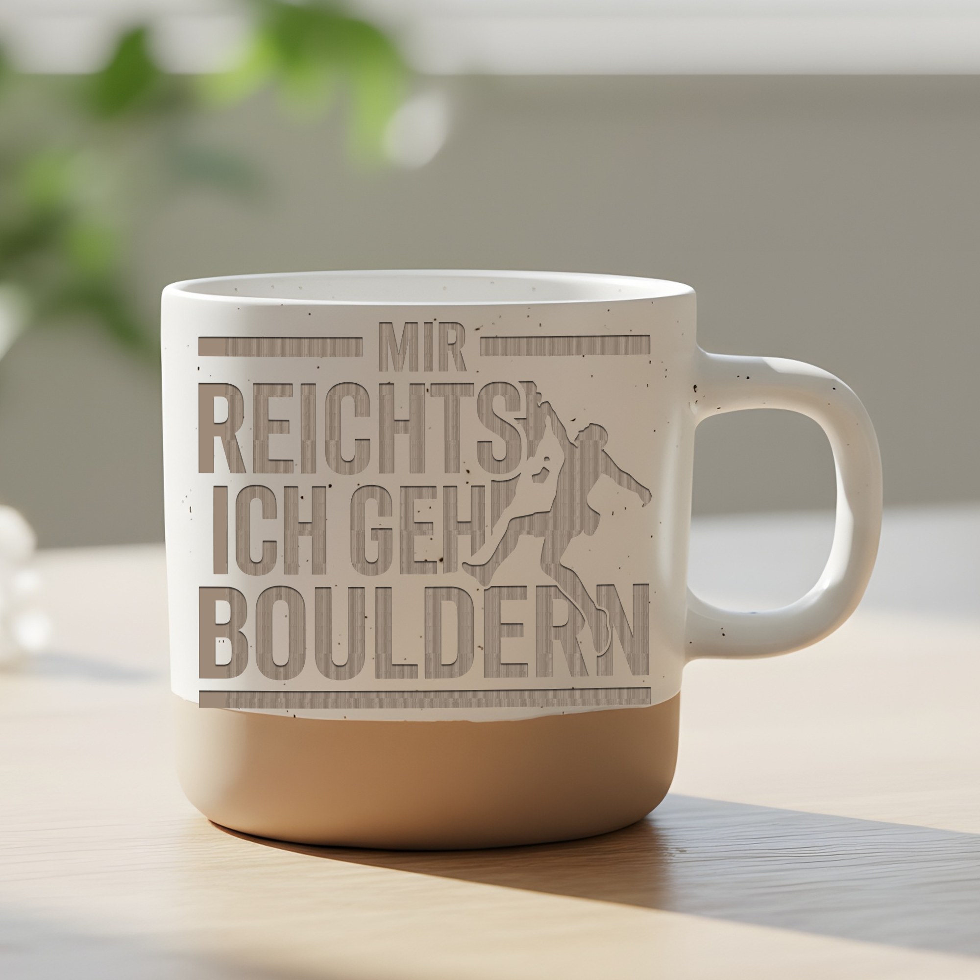 Tasse Mir reichts ich geh bouldern, Kaffeetasse Klettern Geschenk, Bou – Bild 6