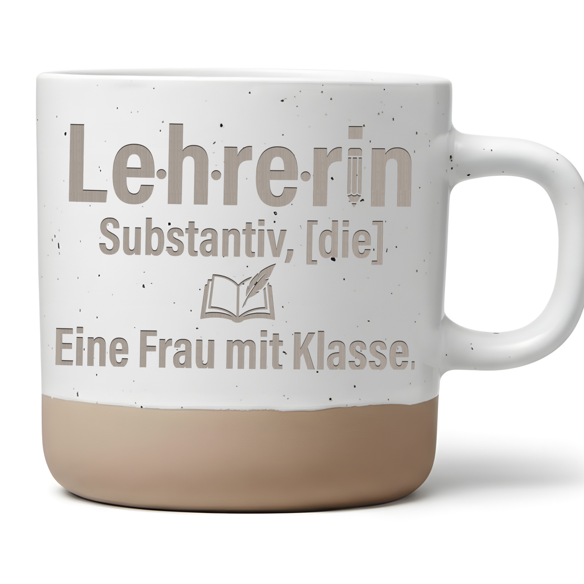 Tasse Lehrerin mit Klasse, Kaffeetasse Definition Lehrerin Geschenk, K – Bild 1