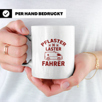 Pflaster Laster Fahrer Tasse für Rettungssanitäter & Notfall – Weiß [farbe:weiß]