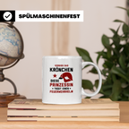 Feuerwehrfrau Tasse mit Spruch Vergiss Prinzessin Feuerwehrh – Weiß [farbe:weiß]