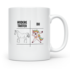 Tante Geschenk Tasse Spruch Andere Tanten Du Einhorn Lustig, – Weiß [farbe:weiß]